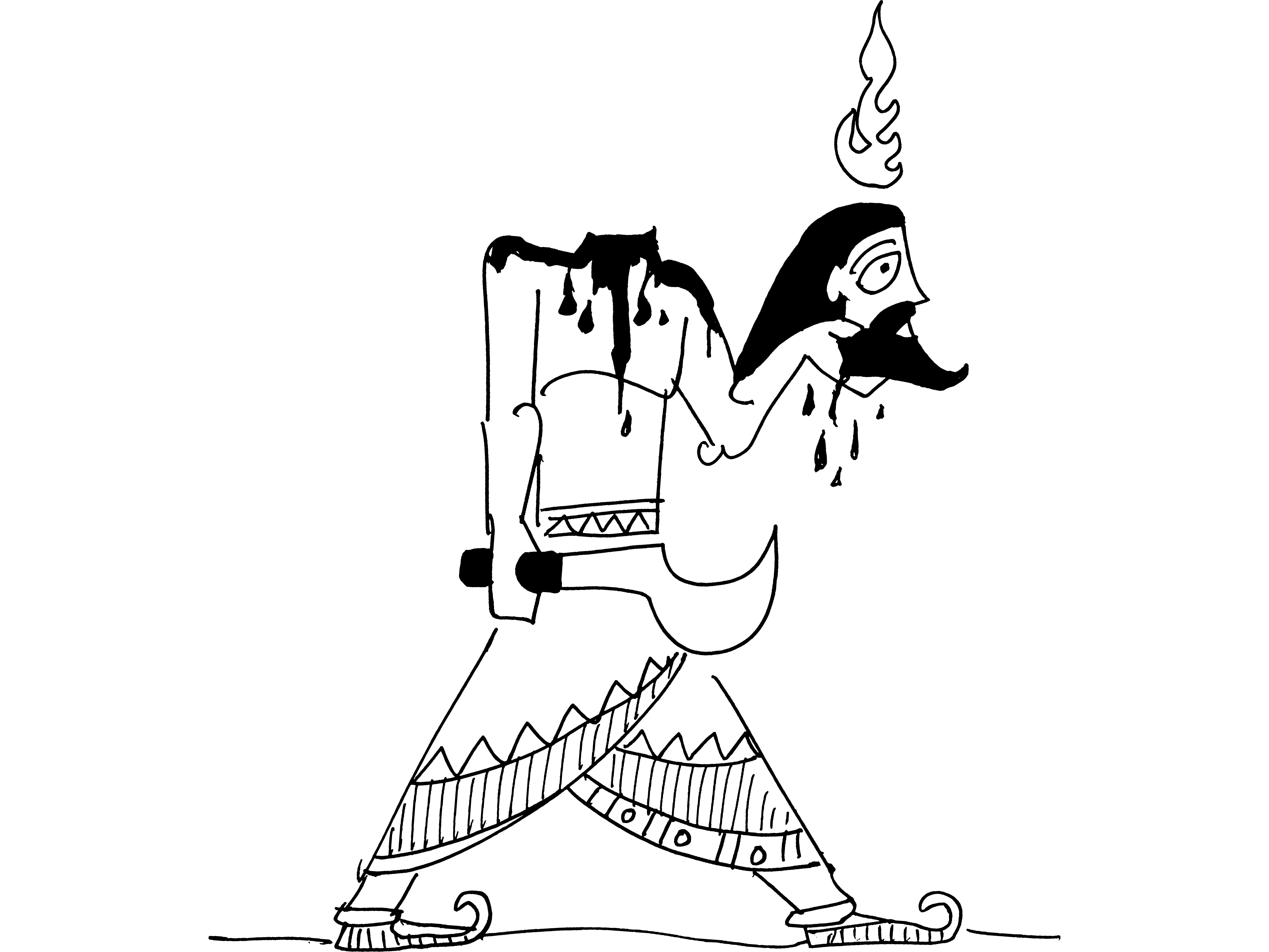 Bhairava in Baghdad
