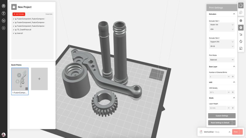 Review De La Makerbot Method X Mastertec Develop - Geometric Illustration Collection - HD Quality