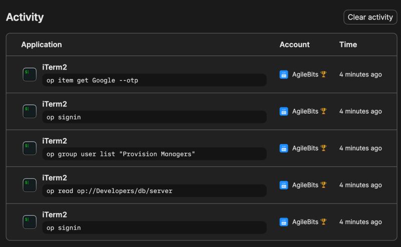 Use 1password Cli With Multiple Accounts 1password Developer - Best Geometric Patterns in Desktop