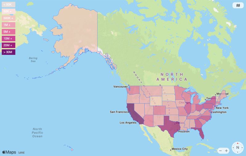 Sample Code Apple Maps Apple Developer - Sunset Texture Collection - Desktop Quality