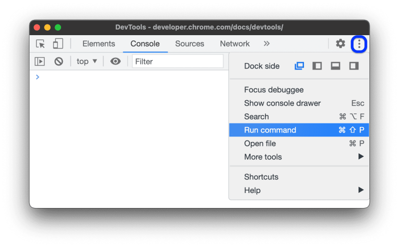 Run Commands In The Command Menu Chrome For Developers - City Pictures - Classic Mobile Collection