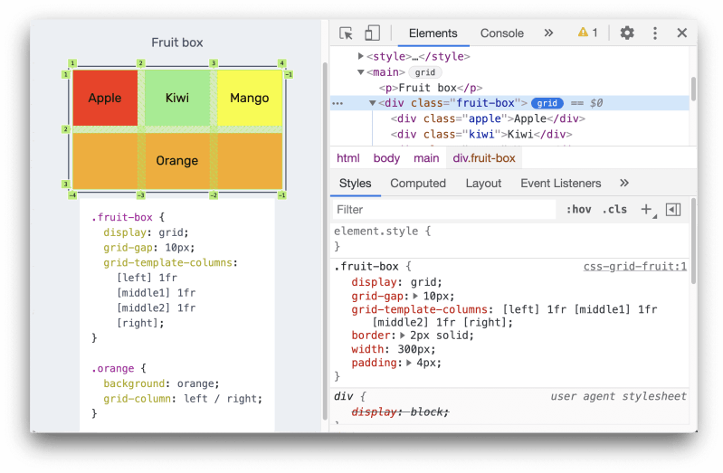 Inspect Css Grid Layouts Chrome Devtools Chrome For Developers - Best Mountain Illustrations in Full HD