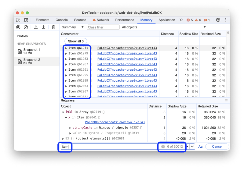 Record Heap Snapshots Chrome Devtools Chrome For Developers - Ocean Patterns - Creative 4K Collection