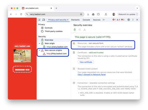 Privacy And Security Panel Chrome Devtools Chrome For Developers - High Resolution Abstract Designs for Desktop