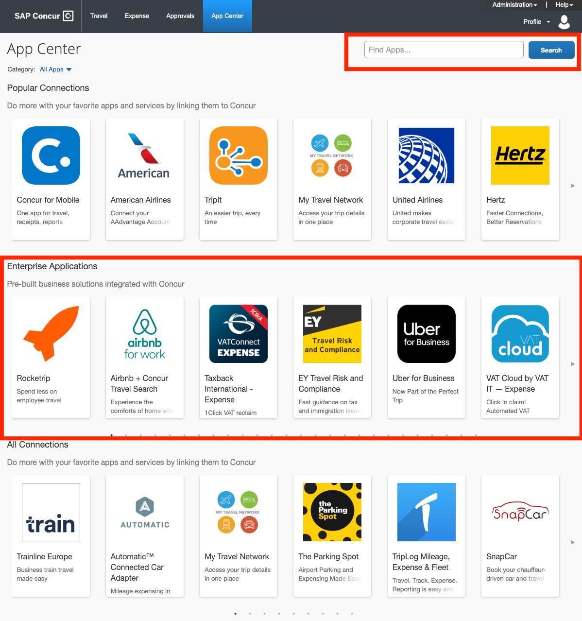 Intercontinental hotels group sap concur app center