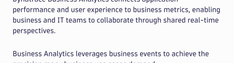 Components Dynatrace Developer - Premium Space Design Gallery - High Resolution