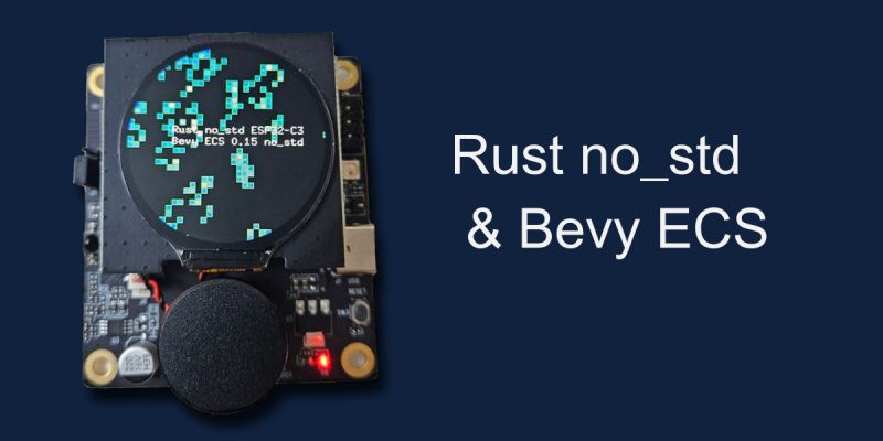 Bevy Entity Component System On Esp32 With Rust No Std Developer Portal - Creative 8K Nature Pictures | Free Download