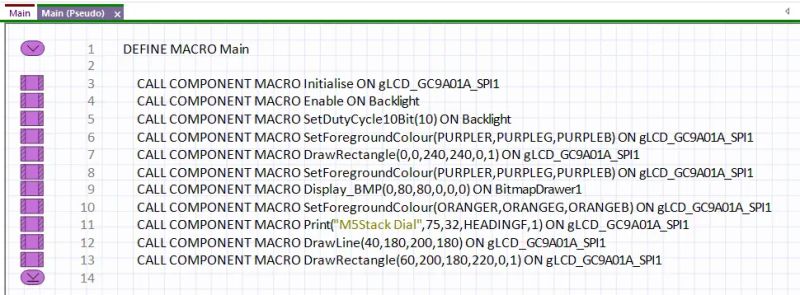 Flowcode M5 Stack Dial Workshop 2 Using The Display Developer Portal - Vintage Texture Collection - High Resolution Quality