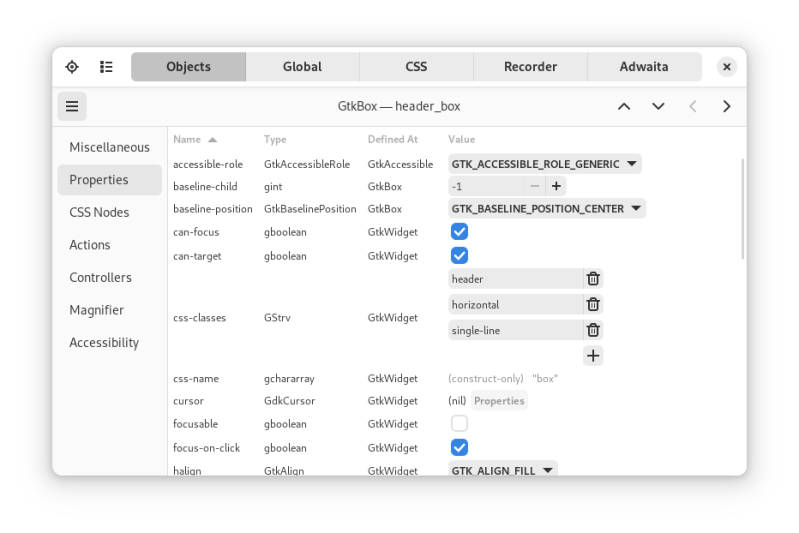 Gtk Inspector Gnome Developer Documentation - Light Pattern Collection - 8K Quality