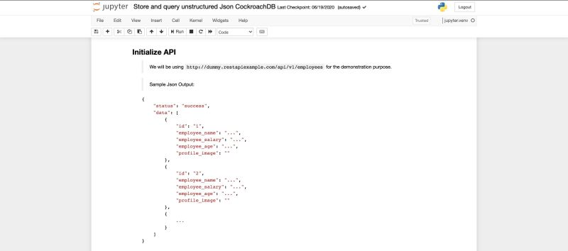 Store And Query Unstructured Json Data From Cockroachdb Hosted On Red Hat Marketplace Ibm - Retina Light Images for Desktop