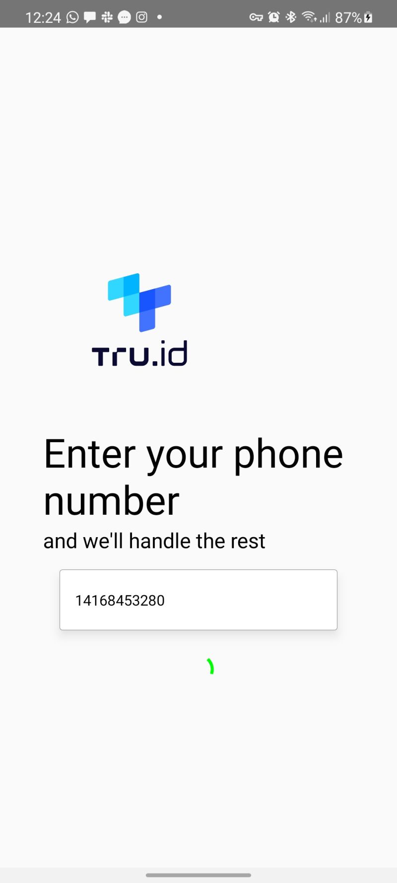 Passwordless Registration For React Native With Idlayr Phonecheck - Creative Ocean Texture - Desktop