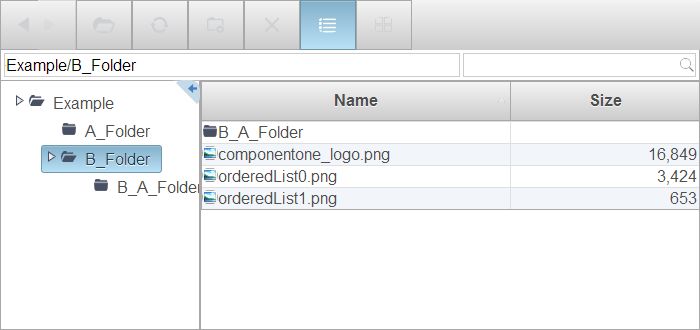 Display Modes Componentone Fileexplorer For Asp Net Web Forms - High Quality Vintage Image - Full HD