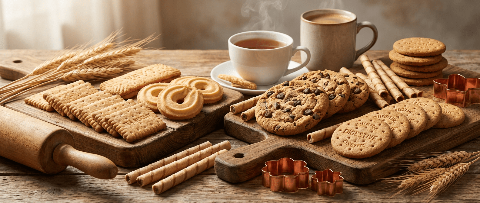 displaying bakery Items