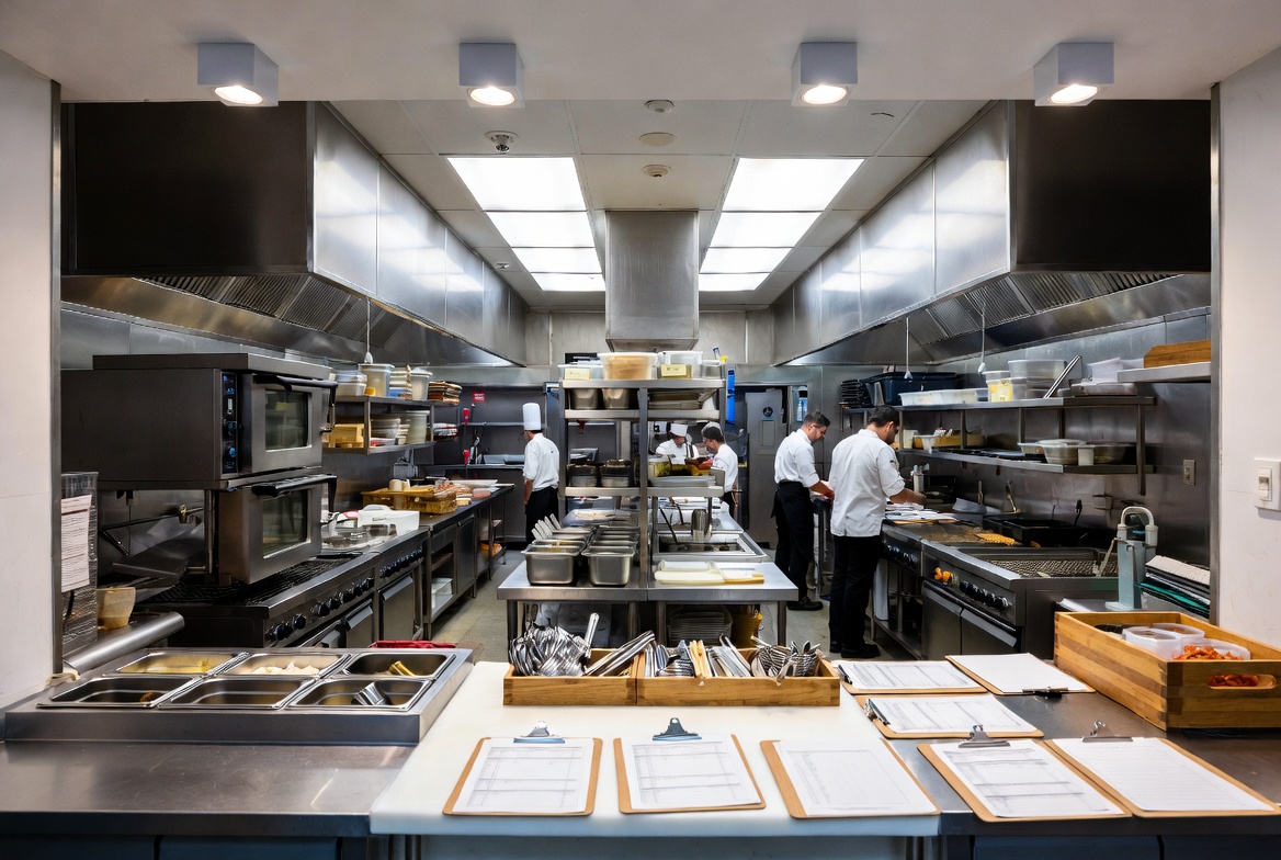 Commercial Kitchen Setup