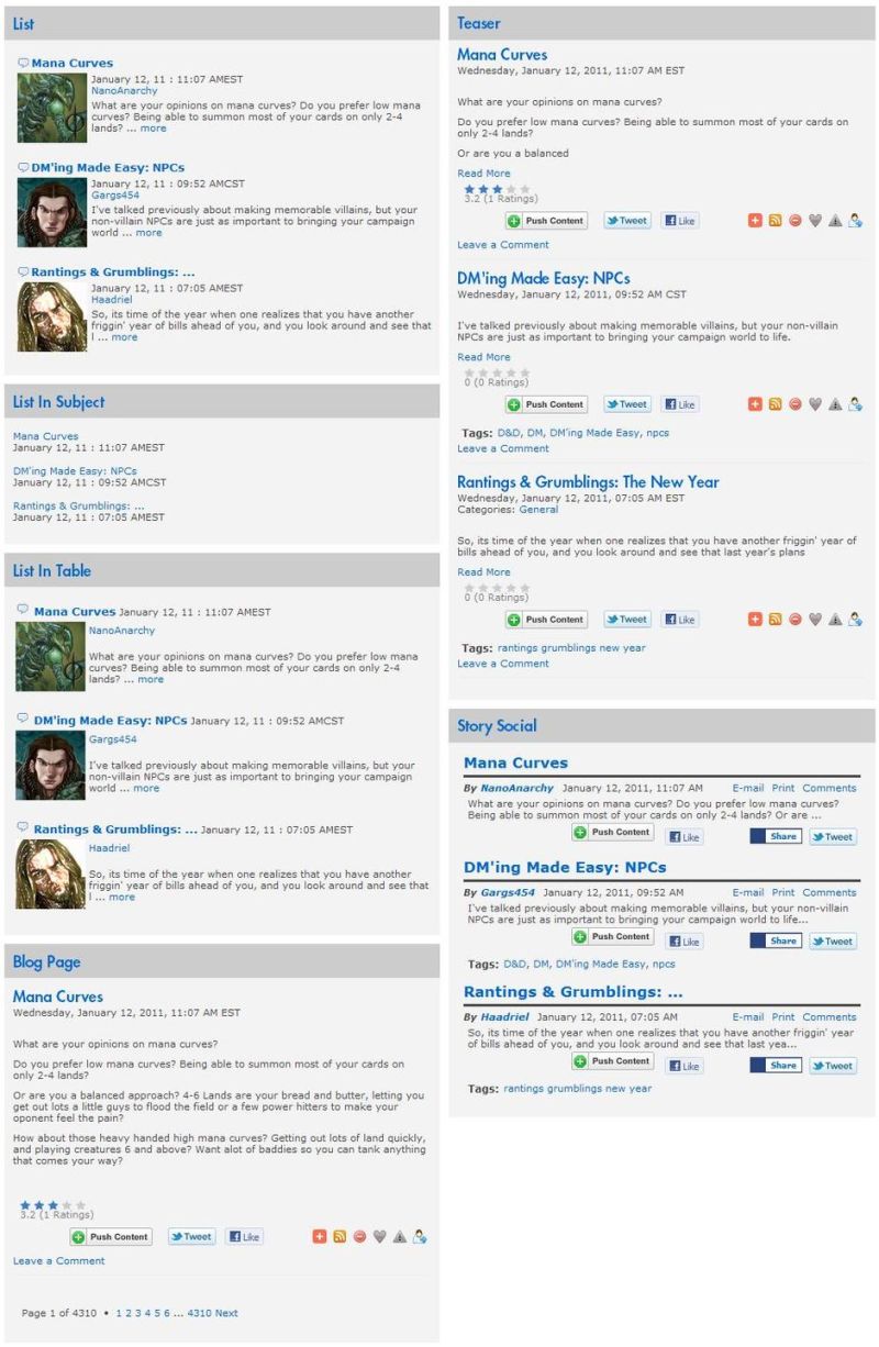 Blog Archive Module Onesite Developers - Elegant Dark Art - Retina