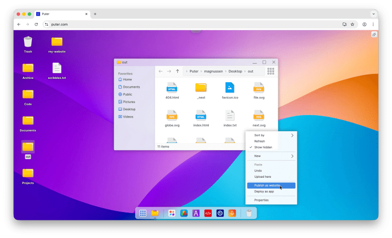 Puter Js The Official Javascript Sdk For Puter Is Now Open Source - Creative 4K Space Images | Free Download