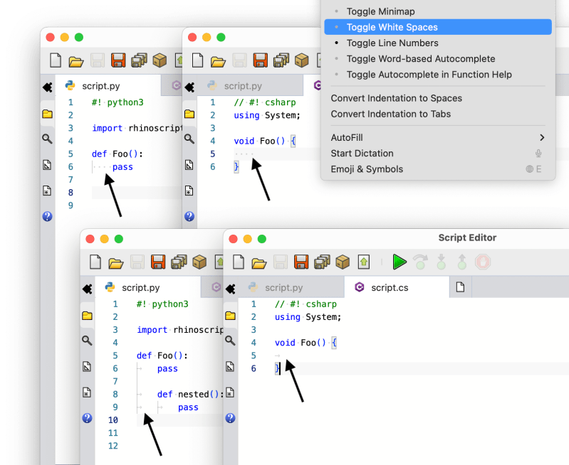 Rhino Script Editing Features - 4K City Illustrations for Desktop
