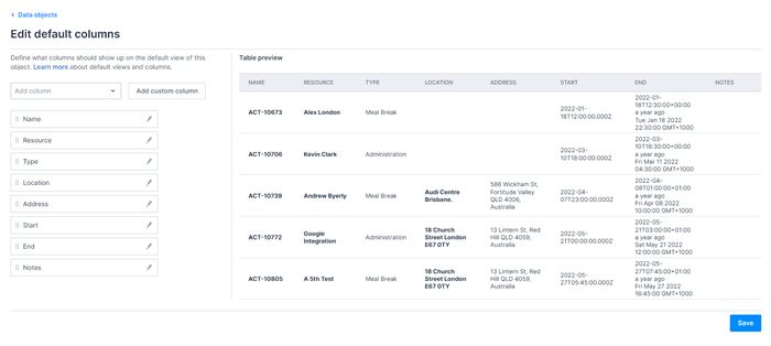Overriding The Default List View Template Skedulo Developer - Space Pattern Collection - Ultra HD Quality