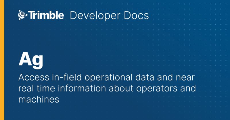 Trimble Ag Api Developer Guide Trimble Ag Developer Network - Desktop Ocean Backgrounds for Desktop