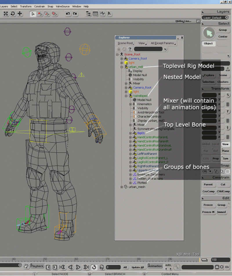 Rigging In Xsi Valve Developer Community - Landscape Arts - Incredible Mobile Collection