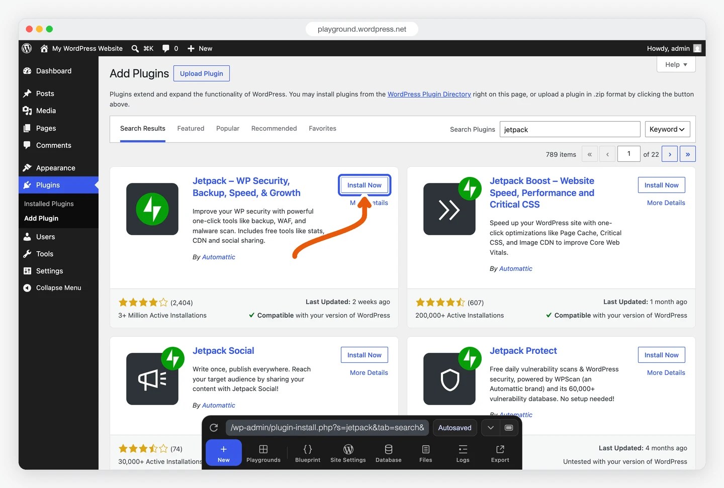 Installing Plugins