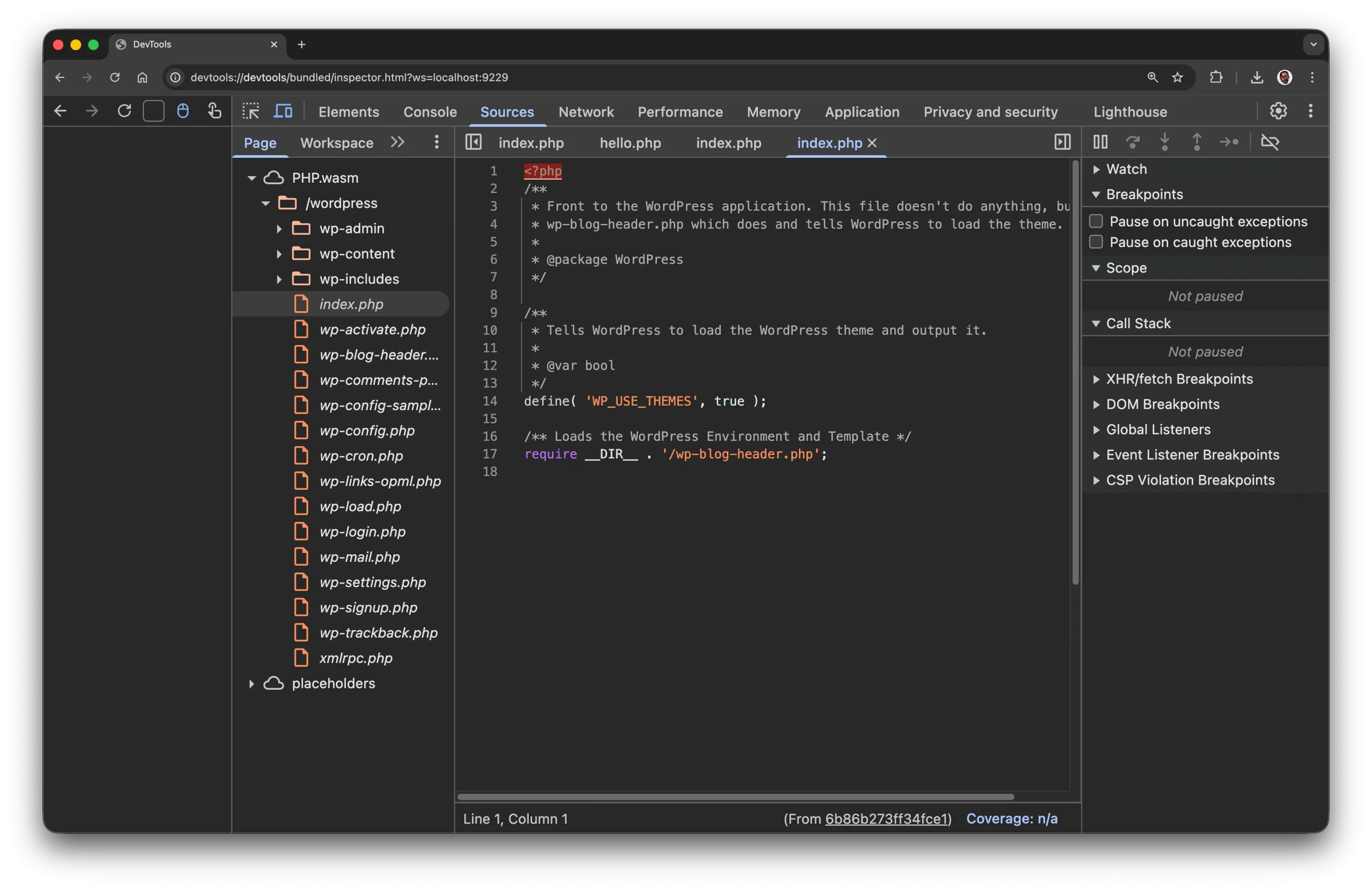 Chrome Devtools integrated with Xdebug