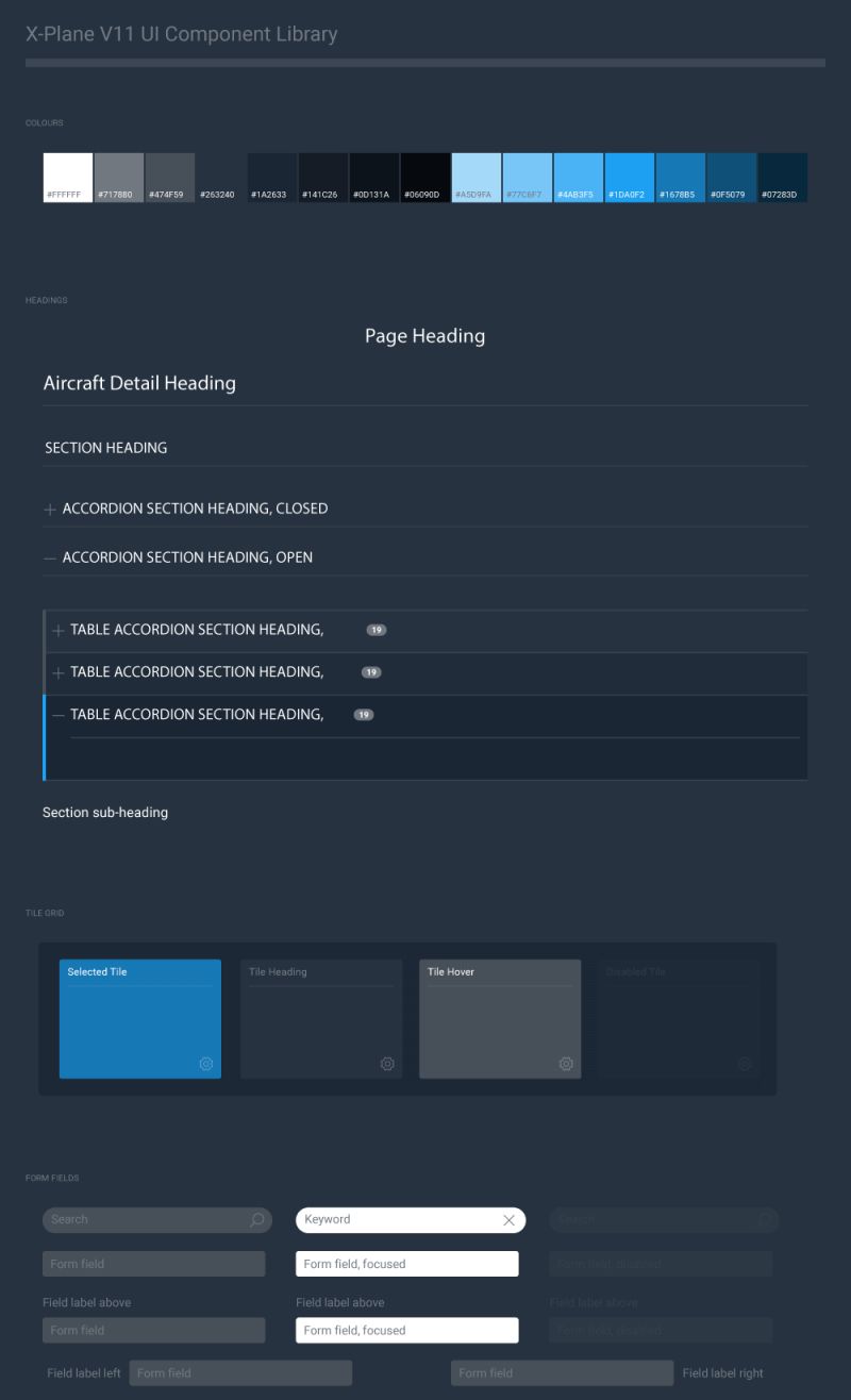 Designing The X Plane 11 User Interface X Plane Developer - Download Elegant Dark Image | Desktop