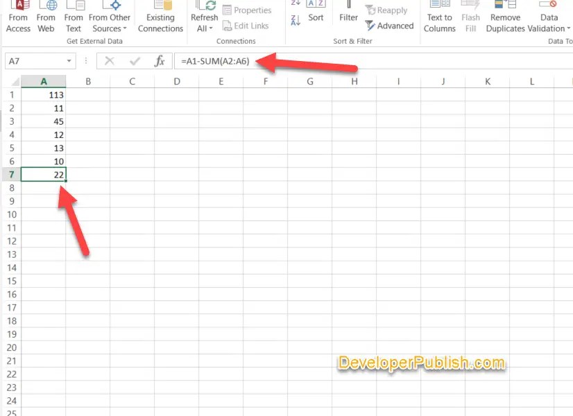 subtraction formula in excel 2016 subtraction formula in excel 2016