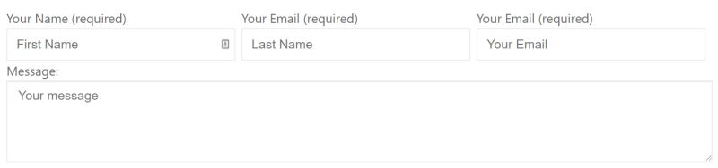 How To Show Two Columns On Contact Form 7 Developer Rocket - City Photos - Incredible High Resolution Collection