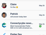 Flutter Code Samples For Chat And Calling Connectycube