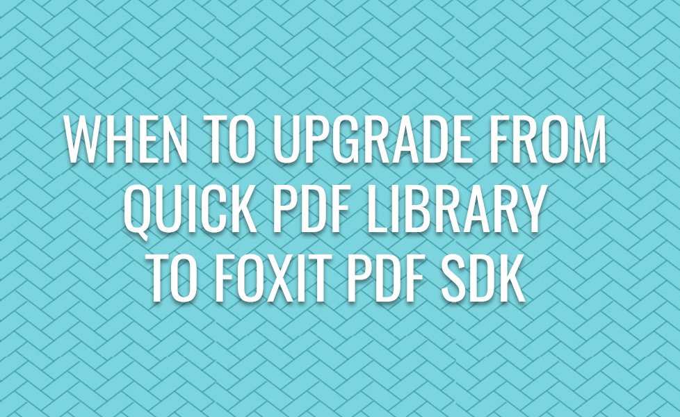 Quick PDF Library