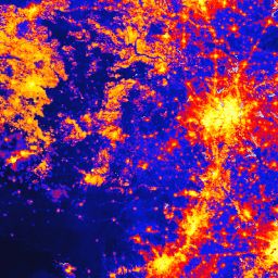 A Global Human Modification Ghm Variable And B Accessibility - Ocean Textures - Premium Desktop Collection