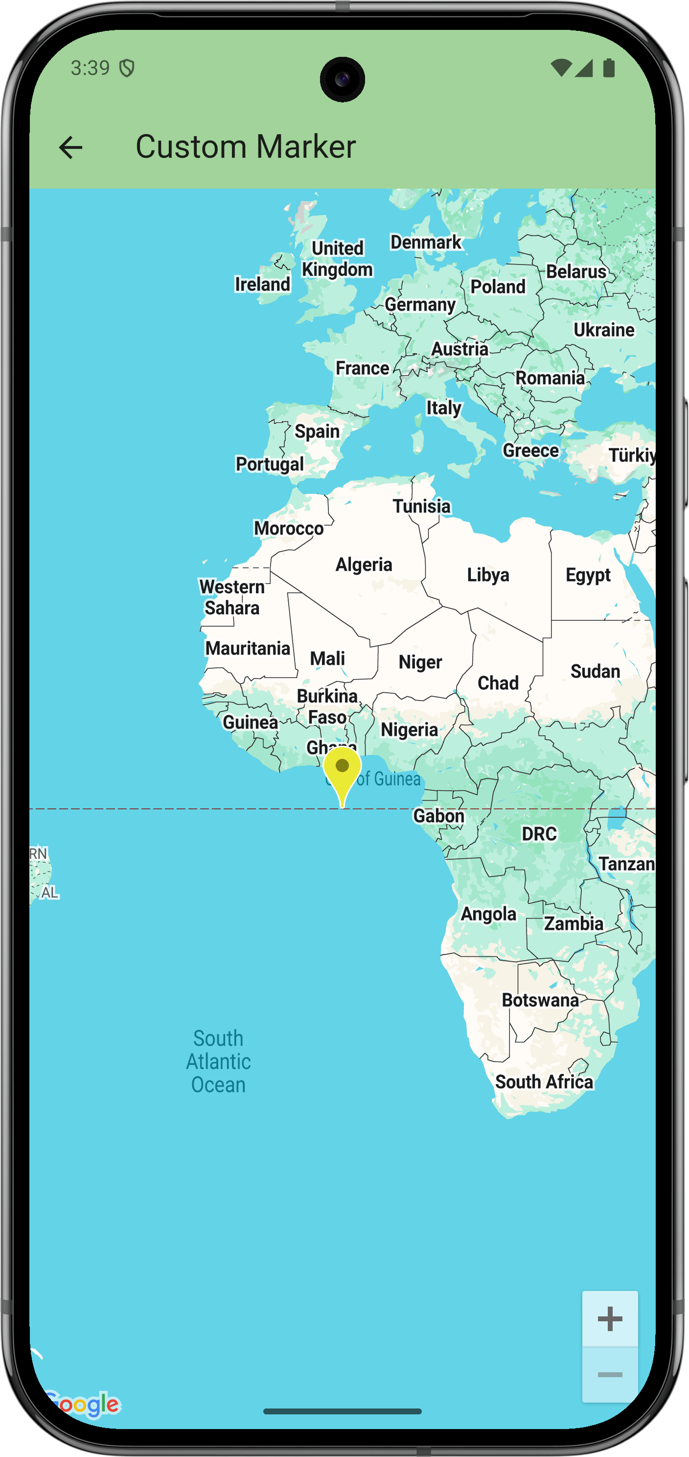 Add A Marker To A Map Google Maps For Flutter Google For Developers Custom Marker 