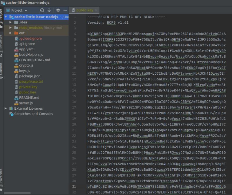 Nodejs Key - Amazing Gradient Photo - Full HD