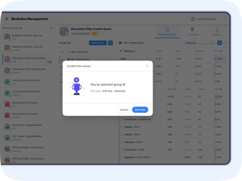 A B Test Ironsource Knowledge Center - Best Landscape Backgrounds in Ultra HD