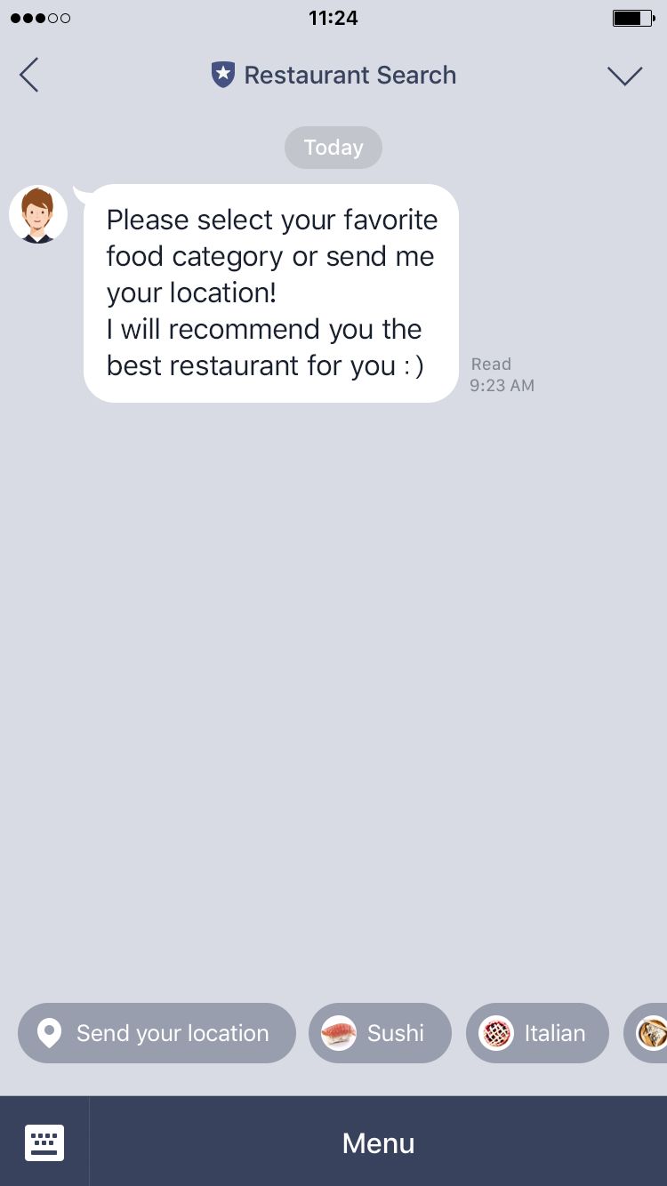 Use Quick Replies Line Developers - Mobile Space Images for Desktop