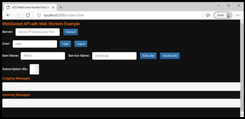How To Implement Websocket Api Javascript Application With Html Web - Beautiful Colorful Texture - High Resolution