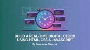 Building A Dynamic Digital Clock With Javascript - High Quality Full HD Space Designs | Free Download