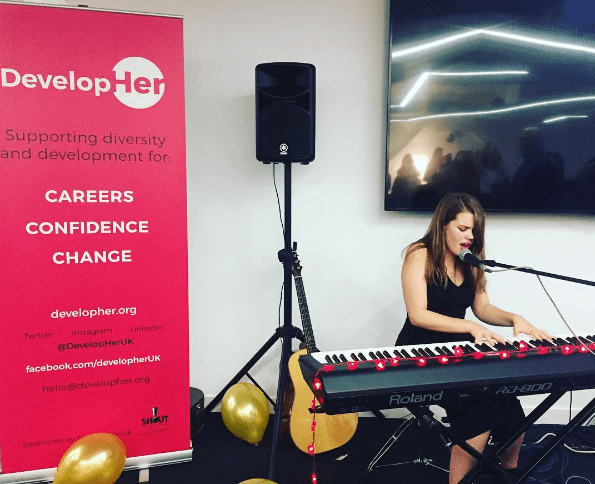 Hope performing Live