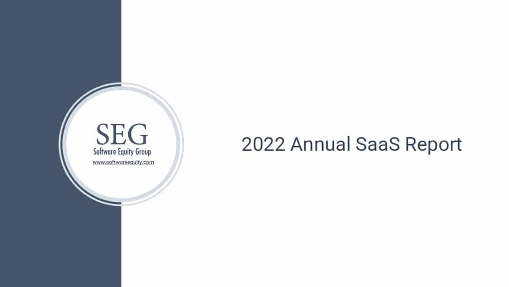 Software Equity Group 2021 SaaS Valuation and M&A Trends