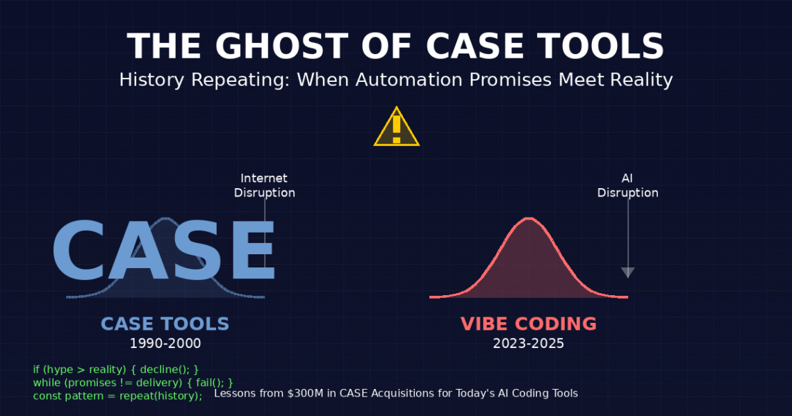 The Ghost of CASE Tools: Why AI “Vibe Coding” Is Repeating Software History’s Most Expensive Mistake