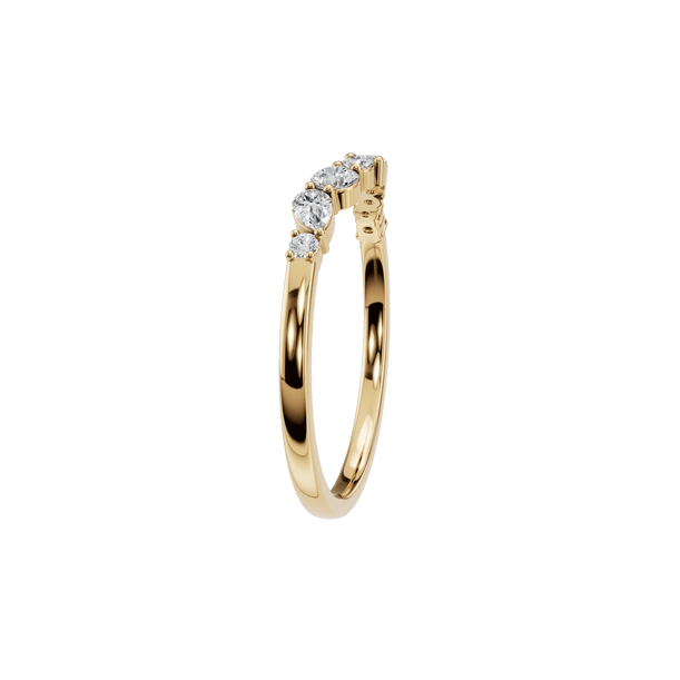 Natural Diamond Cluster Ring – A Radiant Composition of Shapes and Sparkle - Image 2