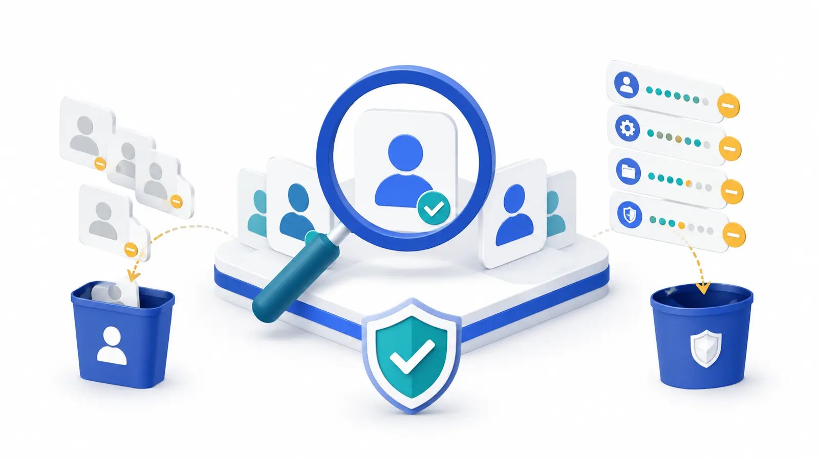 Business system access review removing dormant accounts and excessive permissions