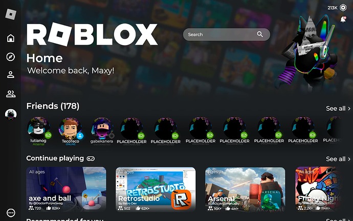 Roblox Home Page Redesign Just For Fun Creations Feedback 2 690x431 