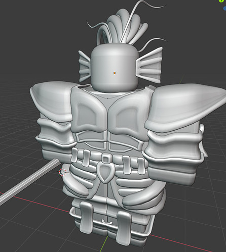 High Quality Undertale Undyne Textured 3D Clothing Creations Feedback 2 446x499 