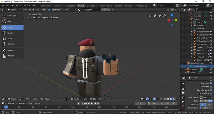 Blender Why Is My Model Transparent When Rendered Art Design 2 690x367 