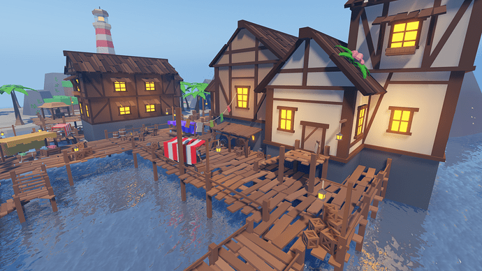 Low Poly Docks Build Creations Feedback Developer Forum Roblox 2 690x388 