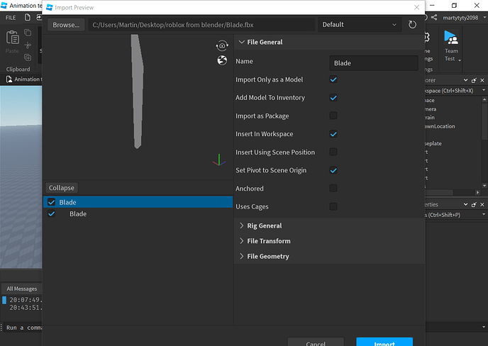 How Do I Use Import 3D In Roblox Studio Platform Usage Support 2 688x488 