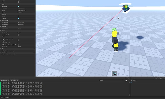 Help With Getting Gun To Point At Player Math Scripting Support Developer Forum Roblox - Ocean Arts - Modern Desktop Collection