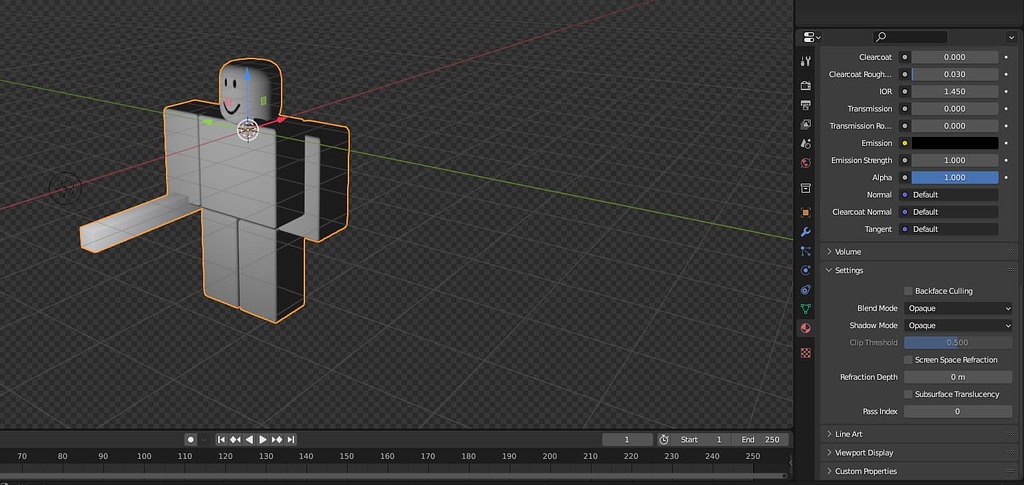 Fix Transparent Object When Imported To Blender Building Support 2 1024x485 